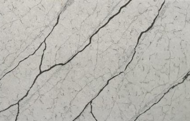 Gray Streaks - Muestra de Cuarzo