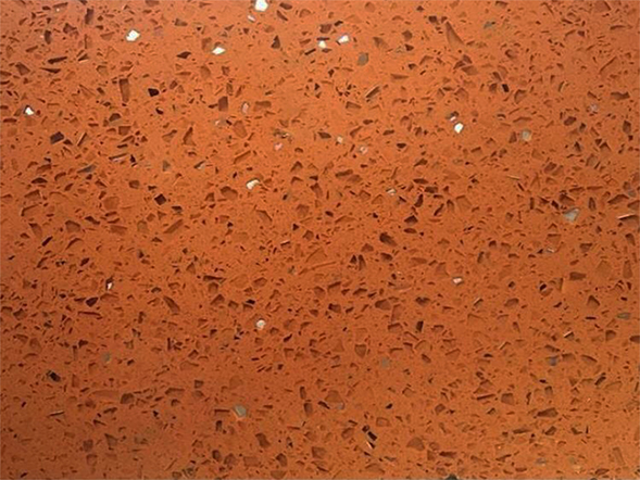 Orange Mirror - Muestra de Cuarzo